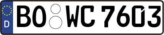 BO-WC7603