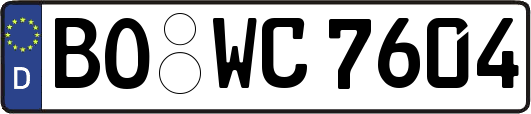 BO-WC7604