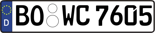 BO-WC7605