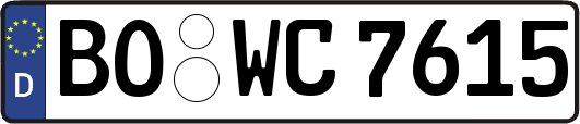 BO-WC7615
