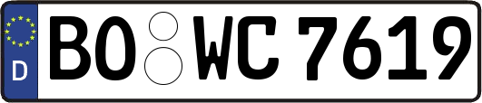 BO-WC7619