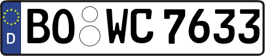 BO-WC7633