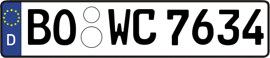 BO-WC7634