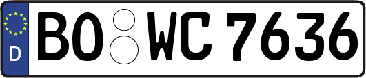 BO-WC7636