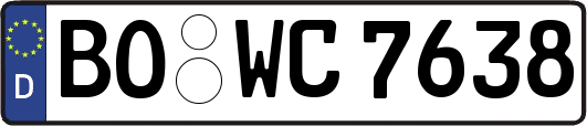 BO-WC7638