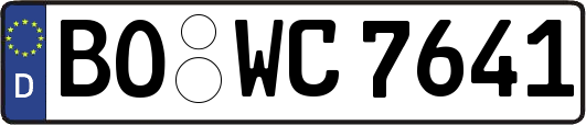BO-WC7641