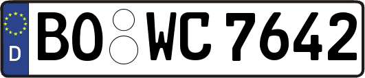 BO-WC7642
