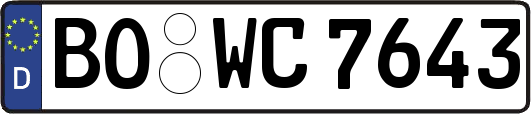 BO-WC7643
