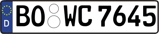 BO-WC7645