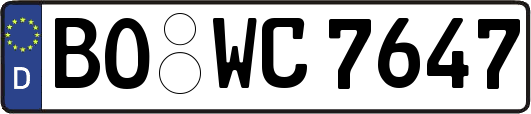 BO-WC7647