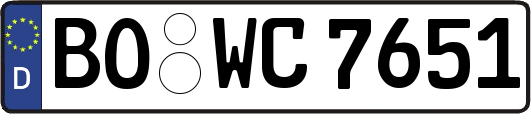 BO-WC7651