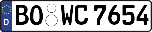 BO-WC7654