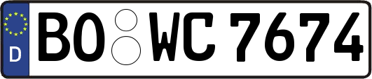 BO-WC7674