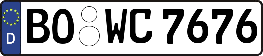 BO-WC7676