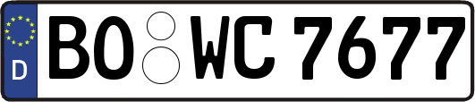 BO-WC7677