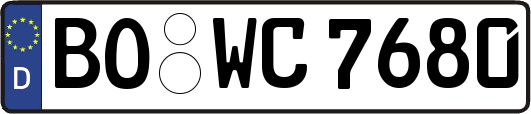 BO-WC7680