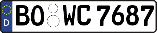 BO-WC7687