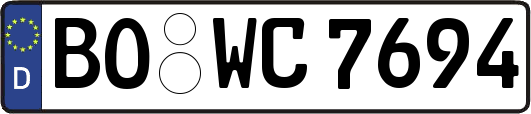 BO-WC7694