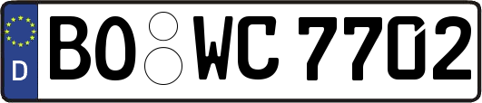 BO-WC7702