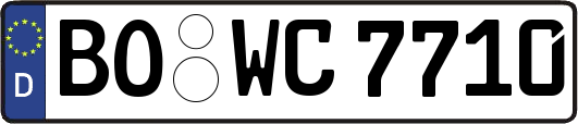 BO-WC7710