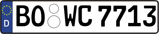 BO-WC7713