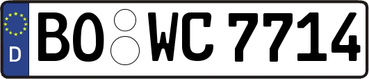 BO-WC7714