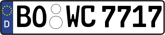 BO-WC7717