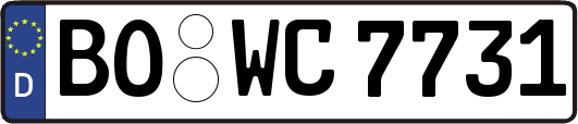 BO-WC7731