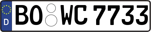 BO-WC7733