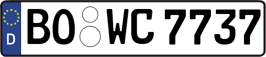 BO-WC7737