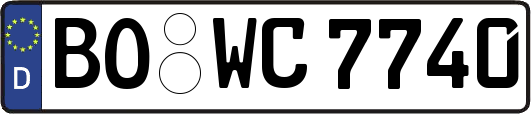 BO-WC7740