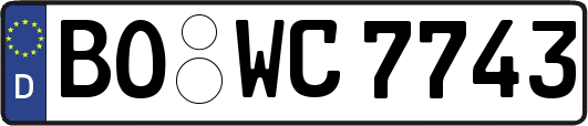 BO-WC7743