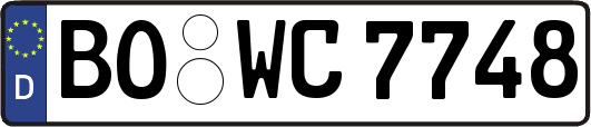 BO-WC7748
