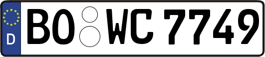 BO-WC7749