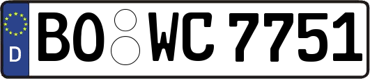 BO-WC7751