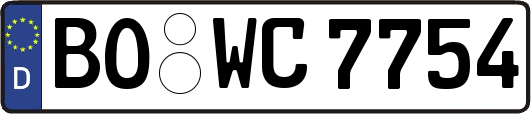 BO-WC7754