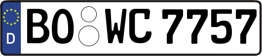 BO-WC7757