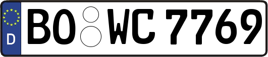BO-WC7769