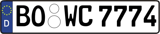 BO-WC7774