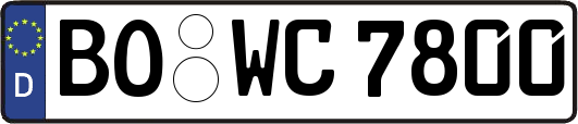 BO-WC7800