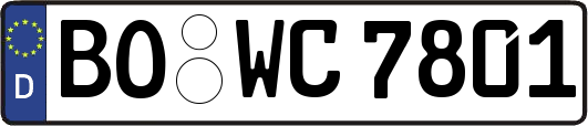 BO-WC7801
