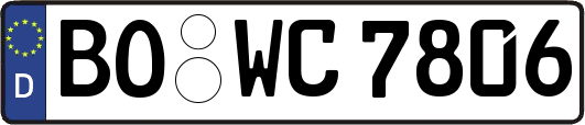 BO-WC7806