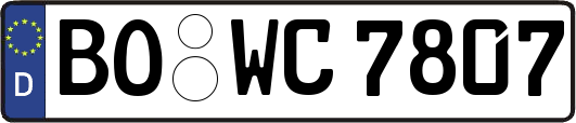 BO-WC7807