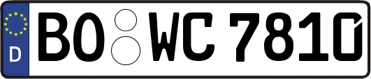 BO-WC7810
