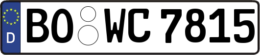 BO-WC7815