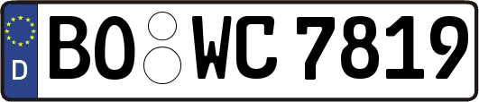 BO-WC7819