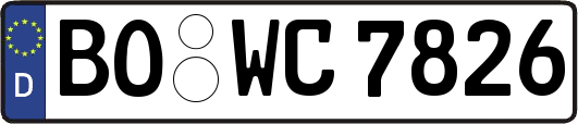 BO-WC7826