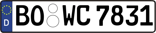 BO-WC7831
