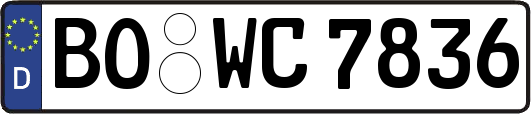 BO-WC7836
