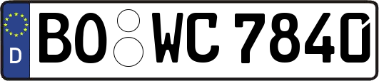 BO-WC7840